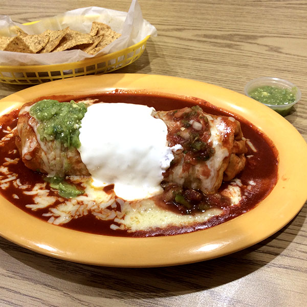 O.M.G. (Oh my God) Burrito mojado